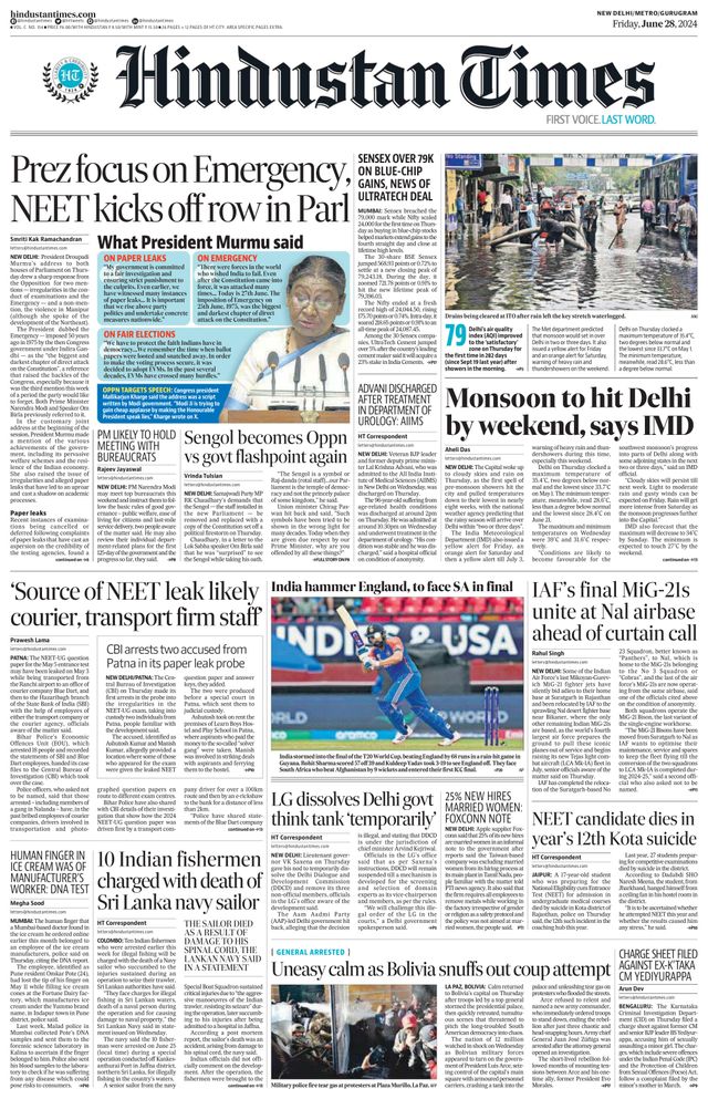 Hindustan Times Gurugram