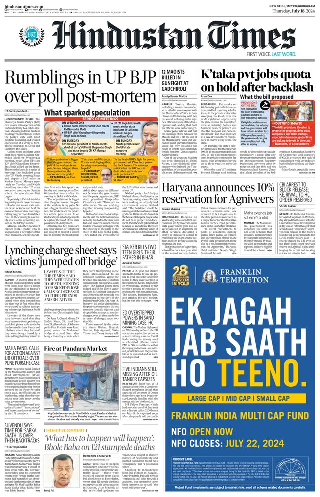 Hindustan Times Gurugram