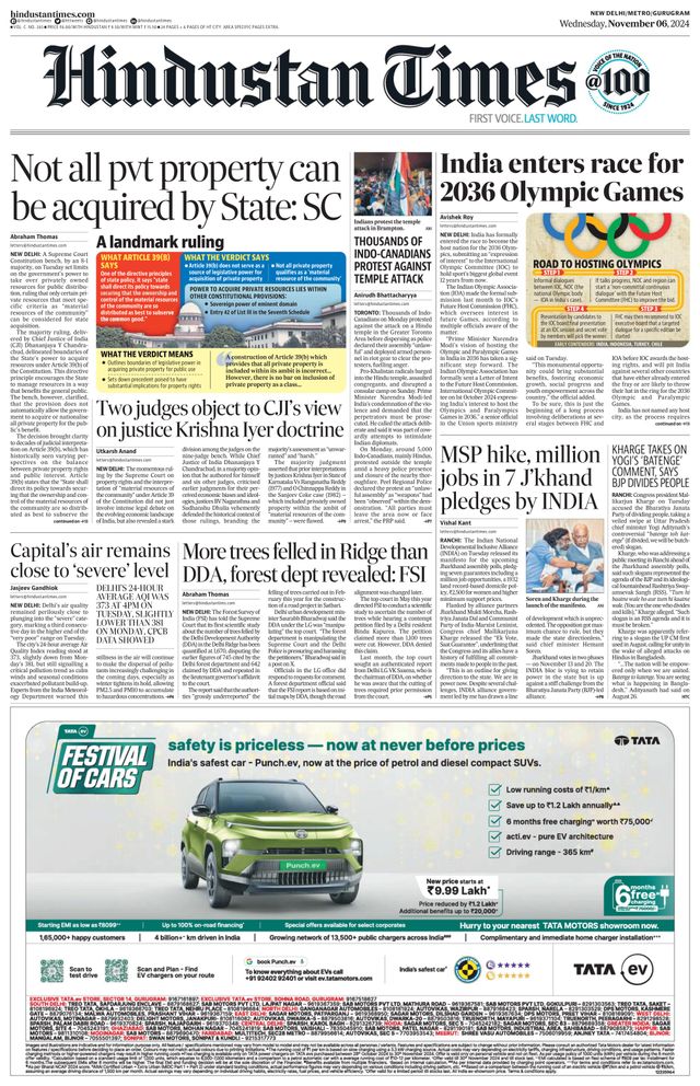 Hindustan Times Gurugram