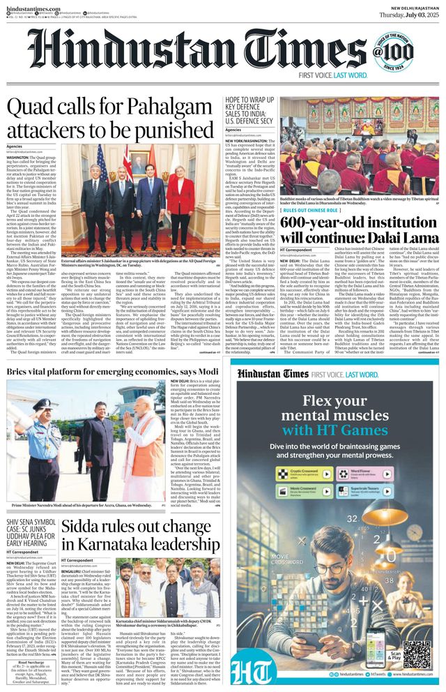 Hindustan Times Jaipur