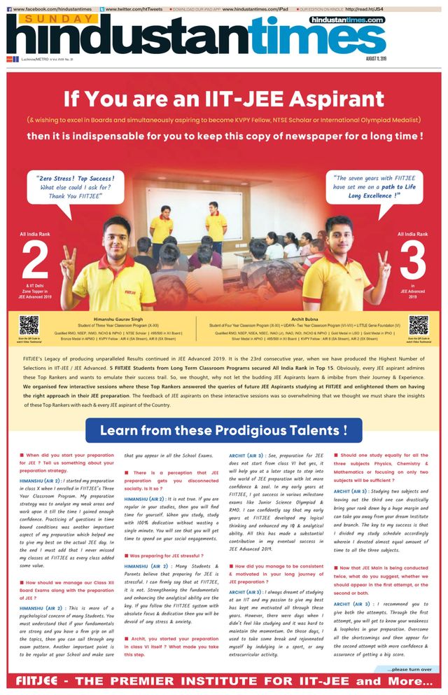 Hindustan Times Lucknow