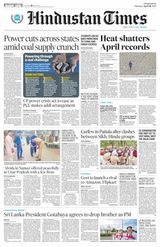 Hindustan Times Lucknow - April 30, 2022 April 30, 2022