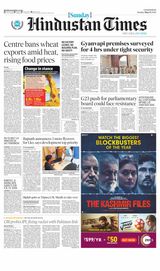 Hindustan Times Lucknow - May 15, 2022 May 15, 2022