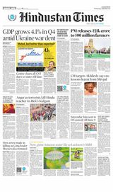 Hindustan Times Lucknow - June 01, 2022 June 01, 2022