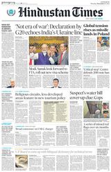 Hindustan Times Lucknow - November 17, 2022 November 17, 2022