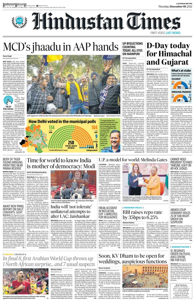 Hindustan Times Lucknow