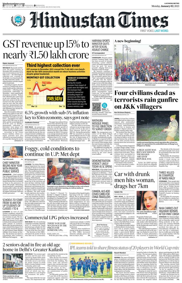 Hindustan Times Lucknow