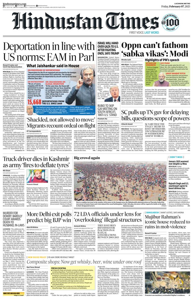Hindustan Times Lucknow