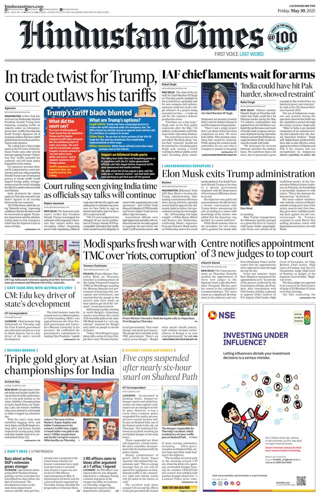 Hindustan Times Lucknow
