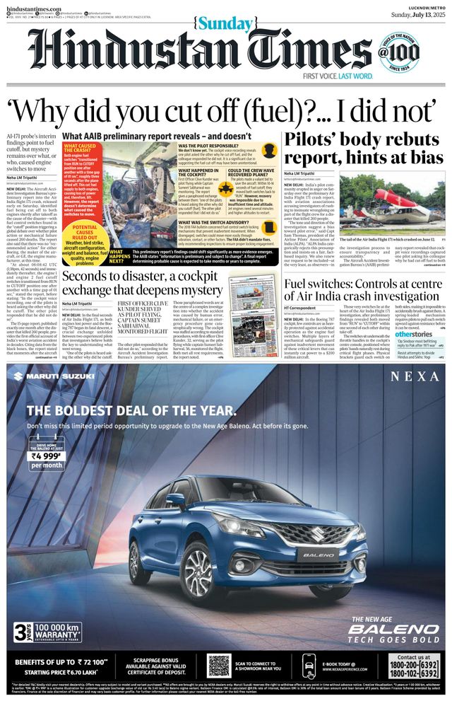 Hindustan Times Lucknow