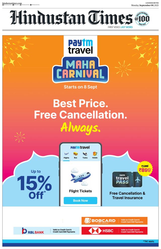 Hindustan Times Lucknow