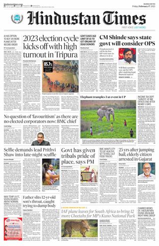 Get digital access to Hindustan Times Mumbai February 17, 2023