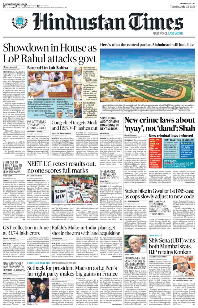 Hindustan Times Mumbai