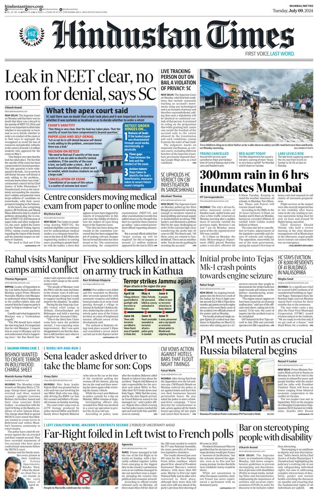 Hindustan Times Mumbai