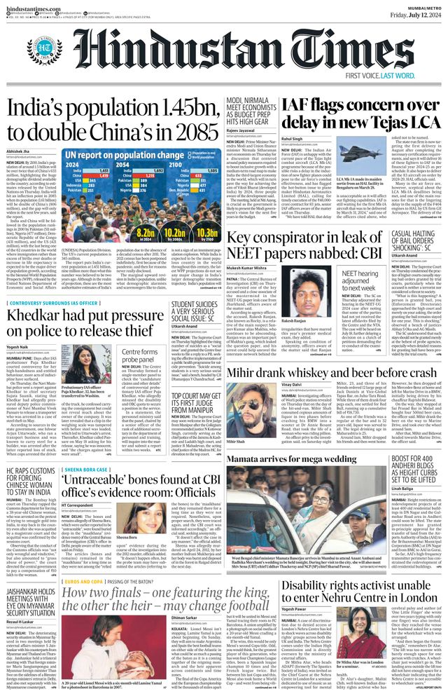 Hindustan Times Mumbai