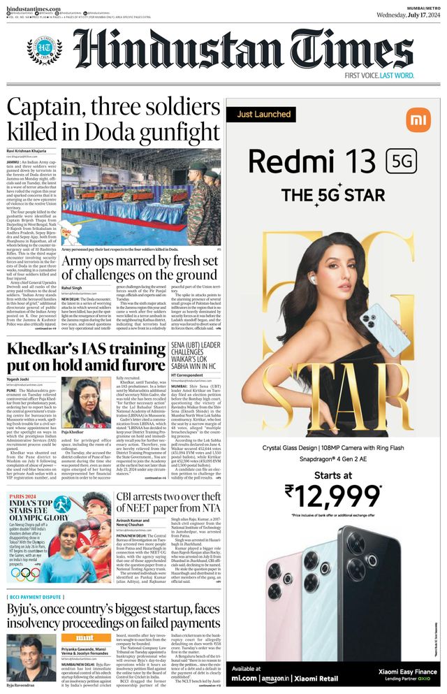 Hindustan Times Mumbai