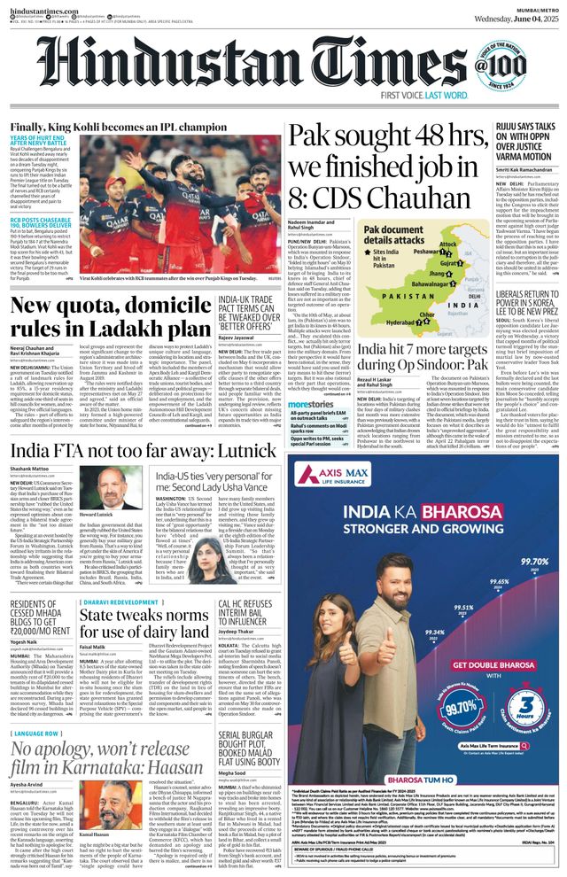 Hindustan Times Mumbai