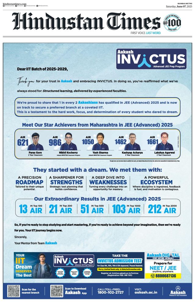 Hindustan Times Mumbai