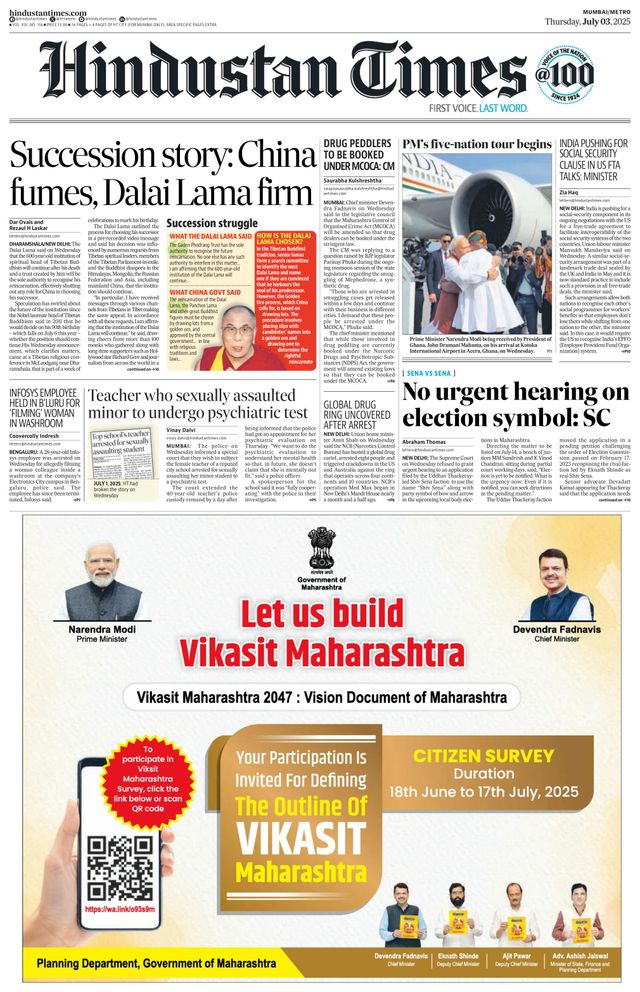Hindustan Times Mumbai
