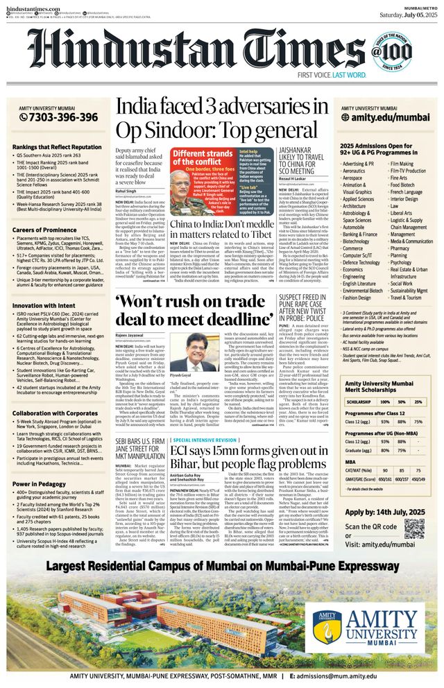 Hindustan Times Mumbai