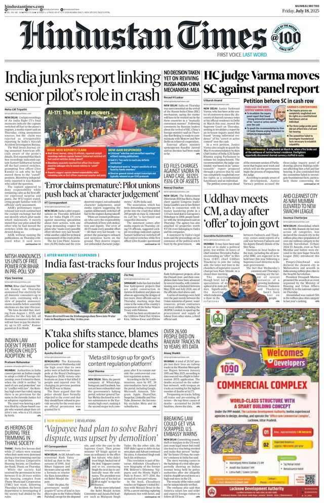 Hindustan Times Mumbai