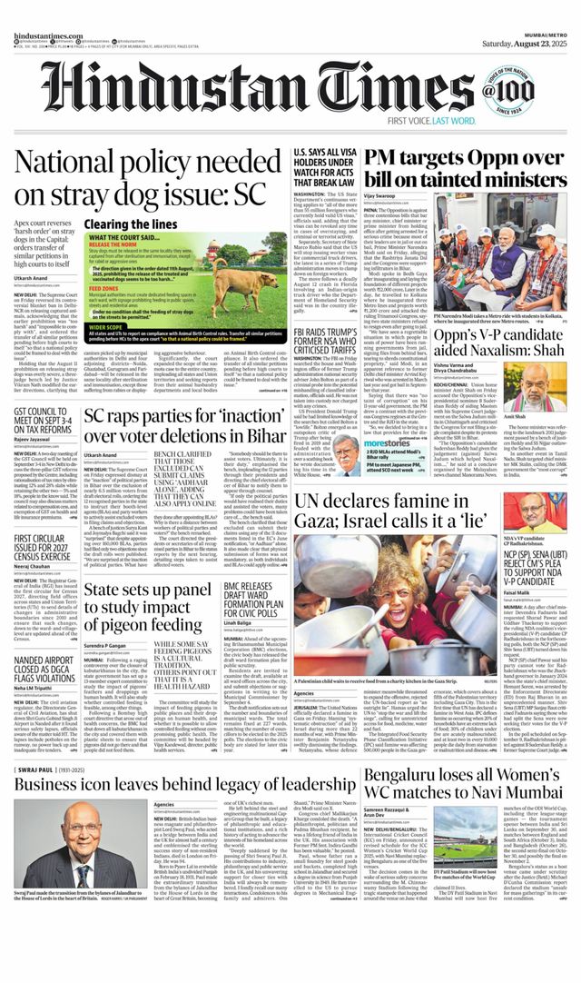 Hindustan Times Mumbai