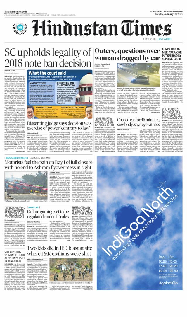 Hindustan Times Noida
