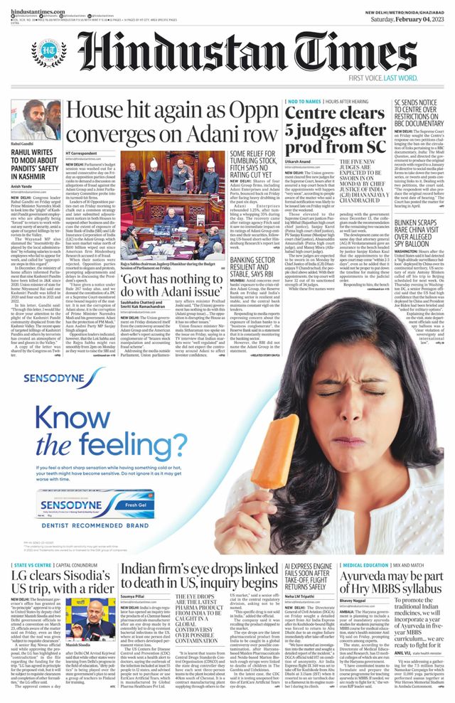 Hindustan Times Noida