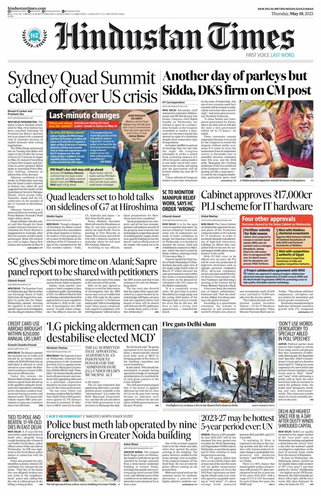 Hindustan Times Noida