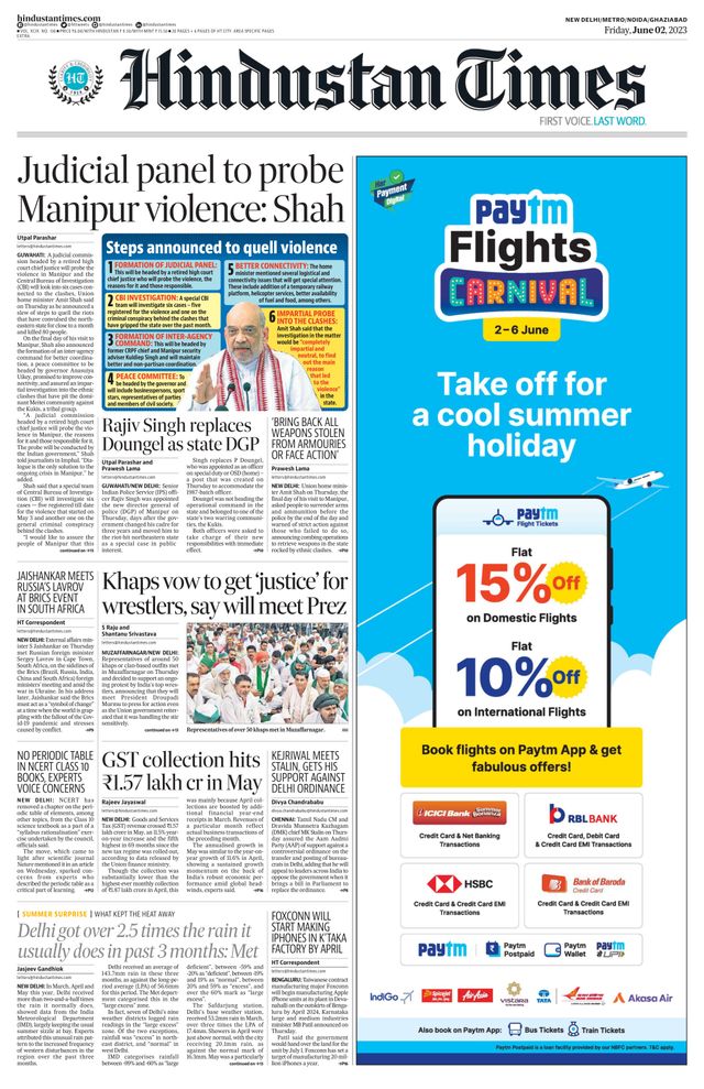 Hindustan Times Noida