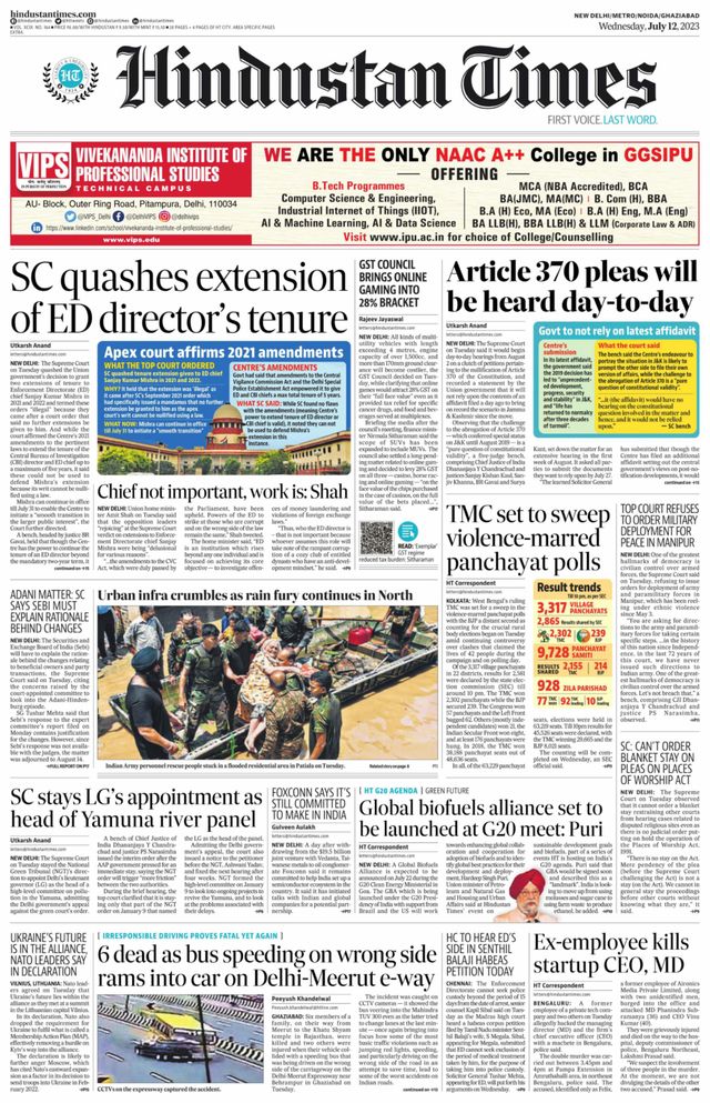 Hindustan Times Noida