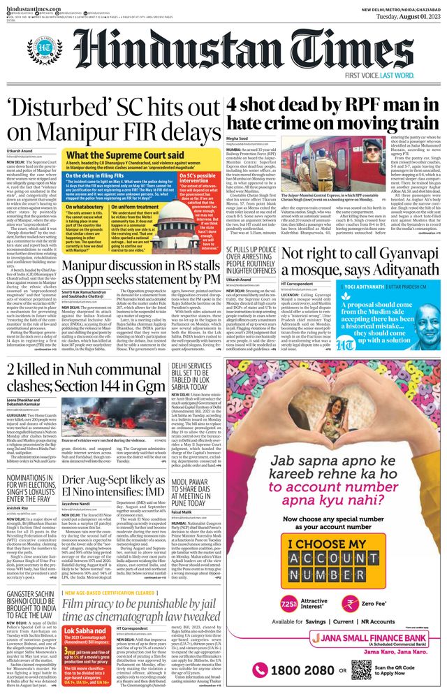 Hindustan Times Noida