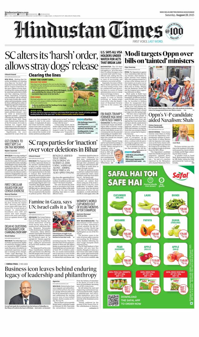 Hindustan Times Noida
