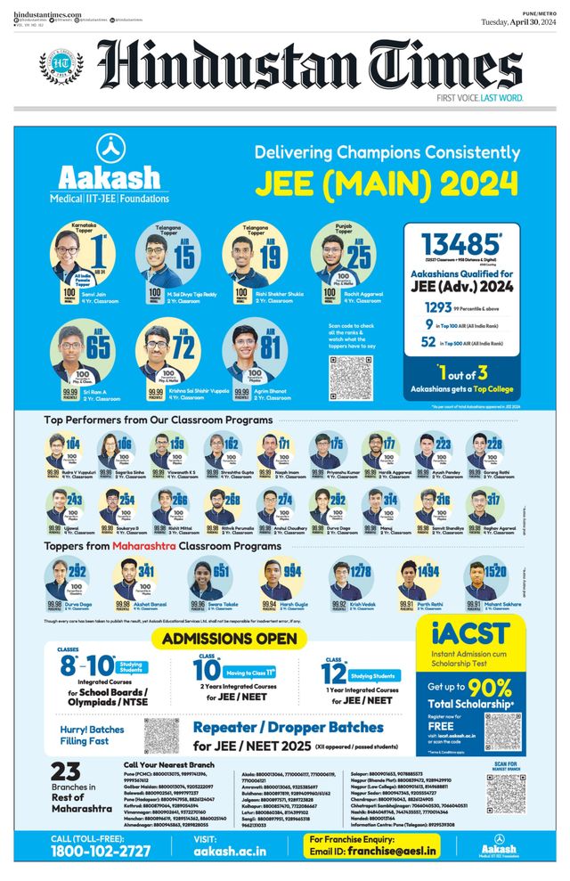 Hindustan Times Pune