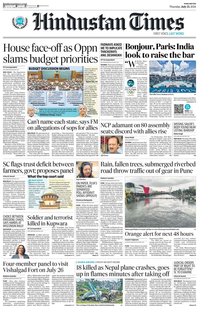 Hindustan Times Pune