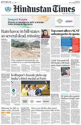 Hindustan Times Pune - August 02, 2024 August 02, 2024
