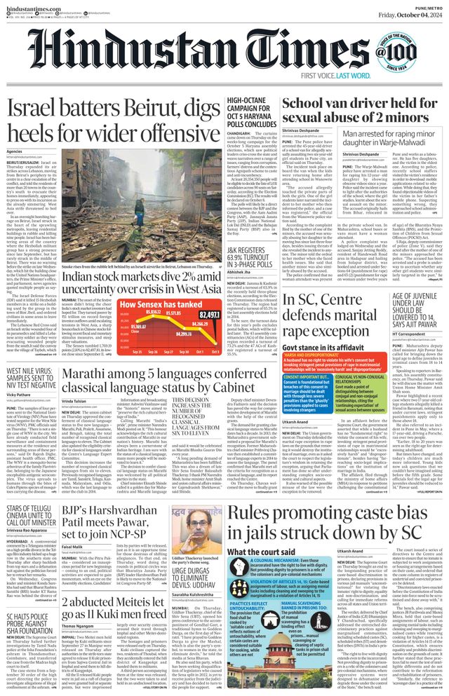 Hindustan Times Pune