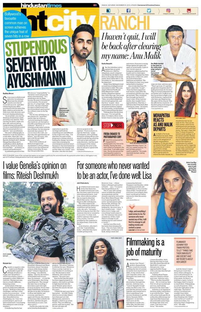Hindustan Times Ranchi