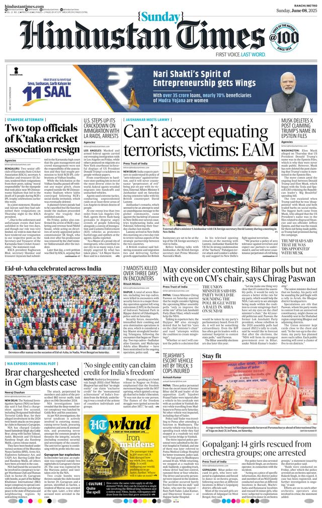 Hindustan Times Ranchi