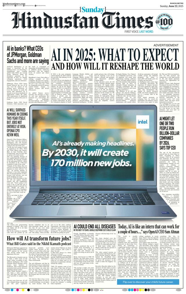 Hindustan Times Ranchi