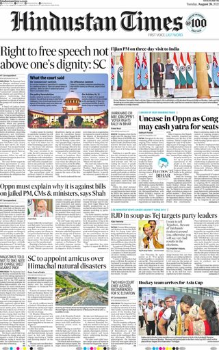 Hindustan Times Ranchi