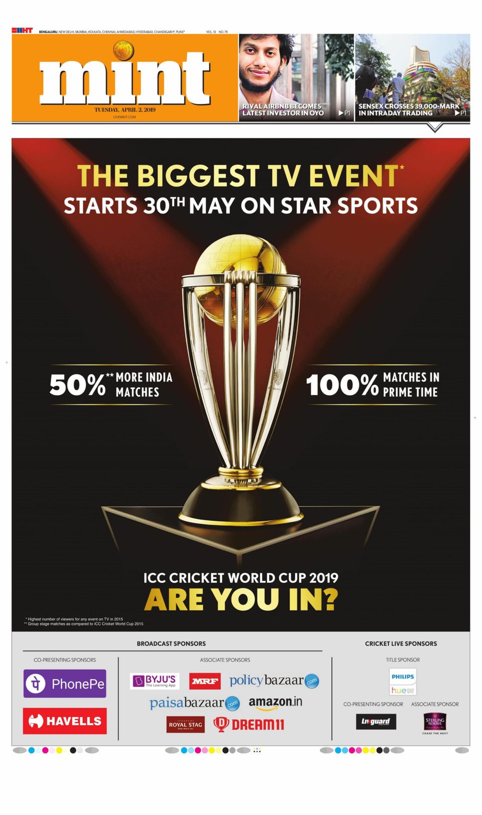 Get your digital copy of Mint Bangalore-April 02, 2019 issue