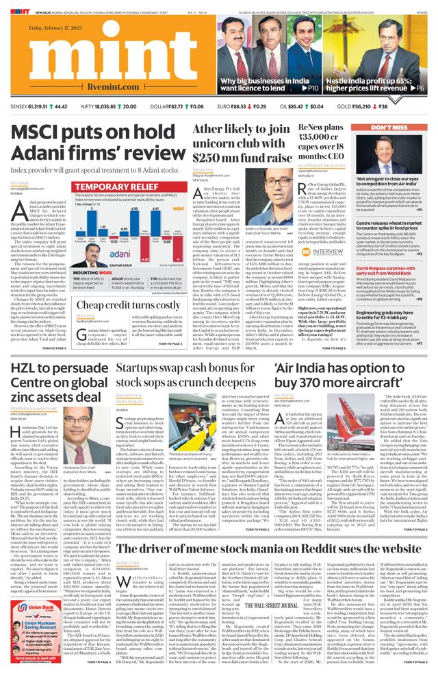 Mint New Delhi