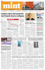 Mint New Delhi - March 11, 2023 March 11, 2023