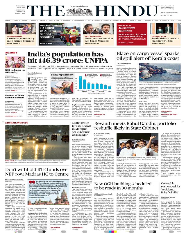 The Hindu Hyderabad