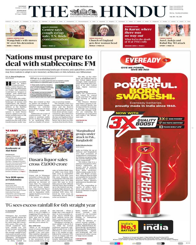 The Hindu Hyderabad