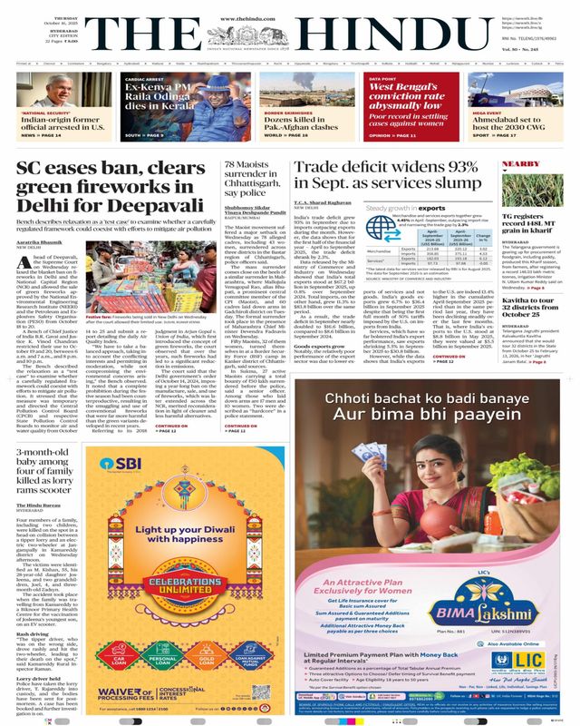 The Hindu Hyderabad