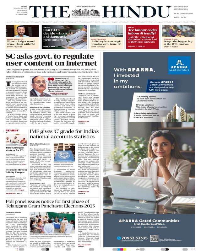 The Hindu Hyderabad