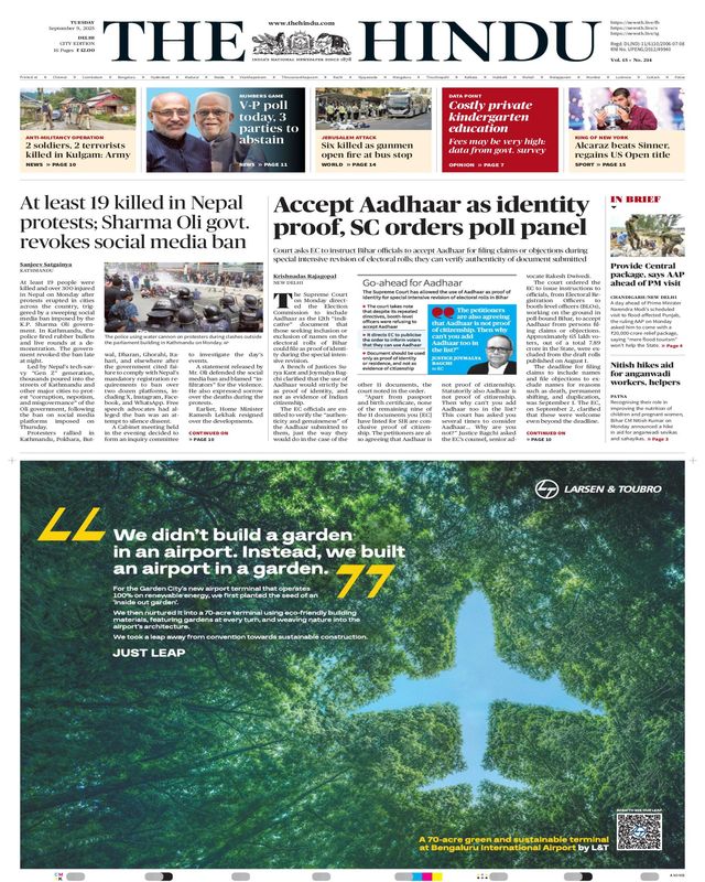 The Hindu Delhi