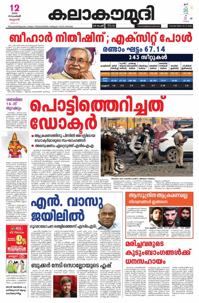 Kalakaumudi Trivandrum